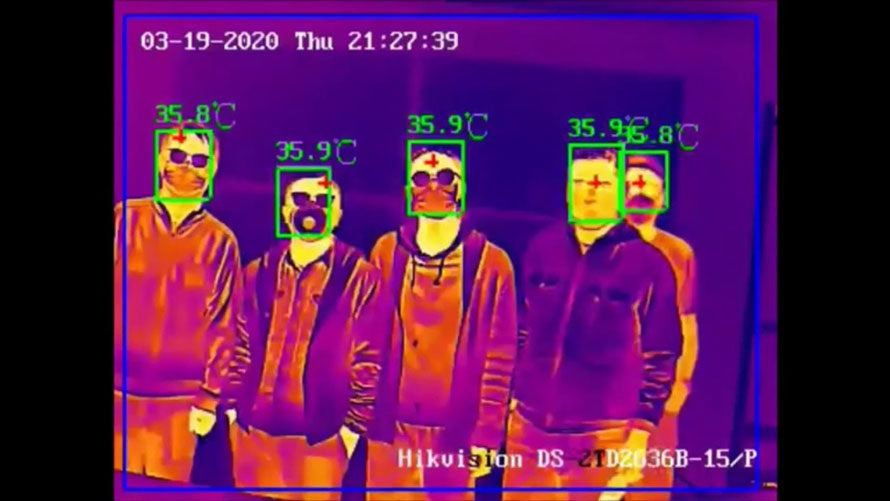 Giải pháp hệ thống camera đo thân nhiệt