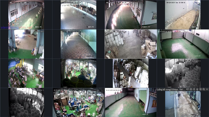 Lắp đặt hệ thống camera quan sát cho công ty AMIMEXCO