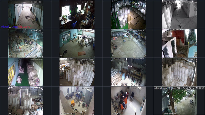 Lắp đặt hệ thống camera quan sát cho công ty AMIMEXCO