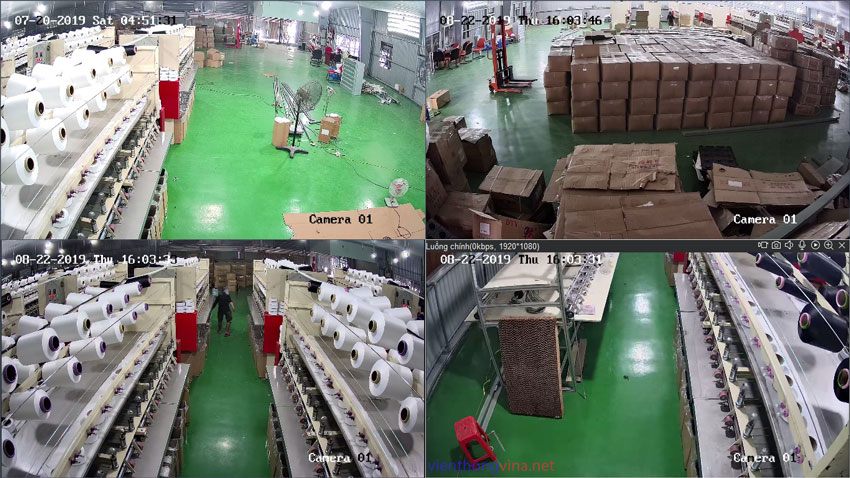 Lắp đặt hệ thống camera quan sát cho công ty AMIMEXCO