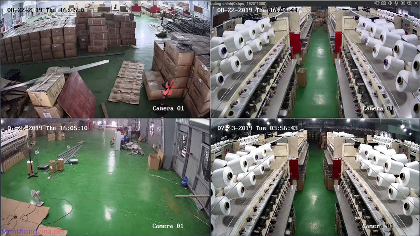 Lắp đặt hệ thống camera quan sát cho công ty AMIMEXCO