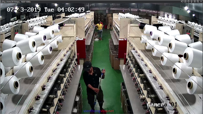 Lắp đặt hệ thống camera quan sát cho công ty AMIMEXCO