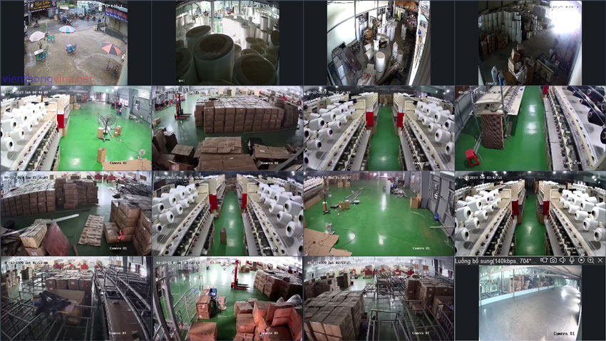 Lắp đặt hệ thống camera quan sát cho công ty AMIMEXCO