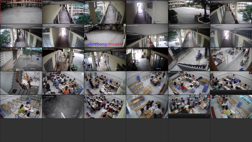 LẮP ĐẶT CAMERA QUAN SÁT TẠI TRƯỜNG HỌC