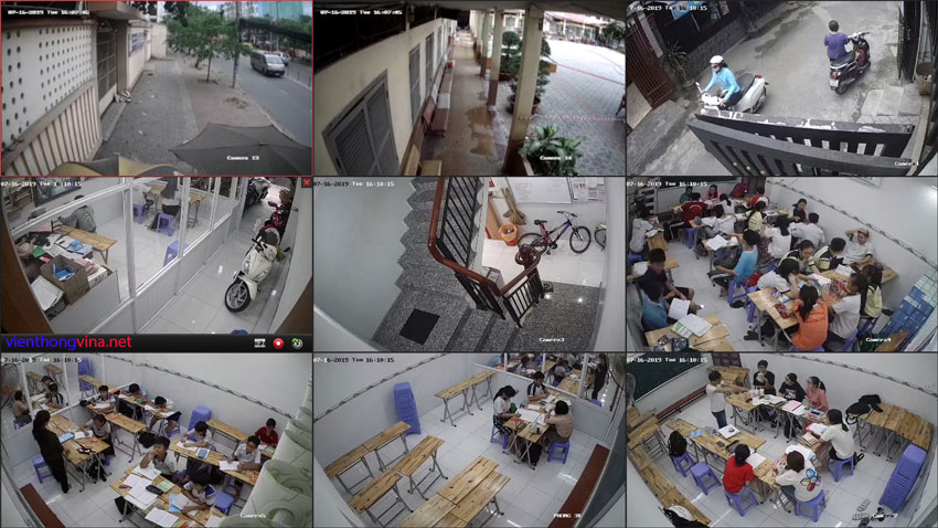 LẮP ĐẶT CAMERA QUAN SÁT TẠI TRƯỜNG HỌC
