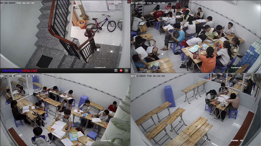 LẮP ĐẶT CAMERA QUAN SÁT TẠI TRƯỜNG HỌC