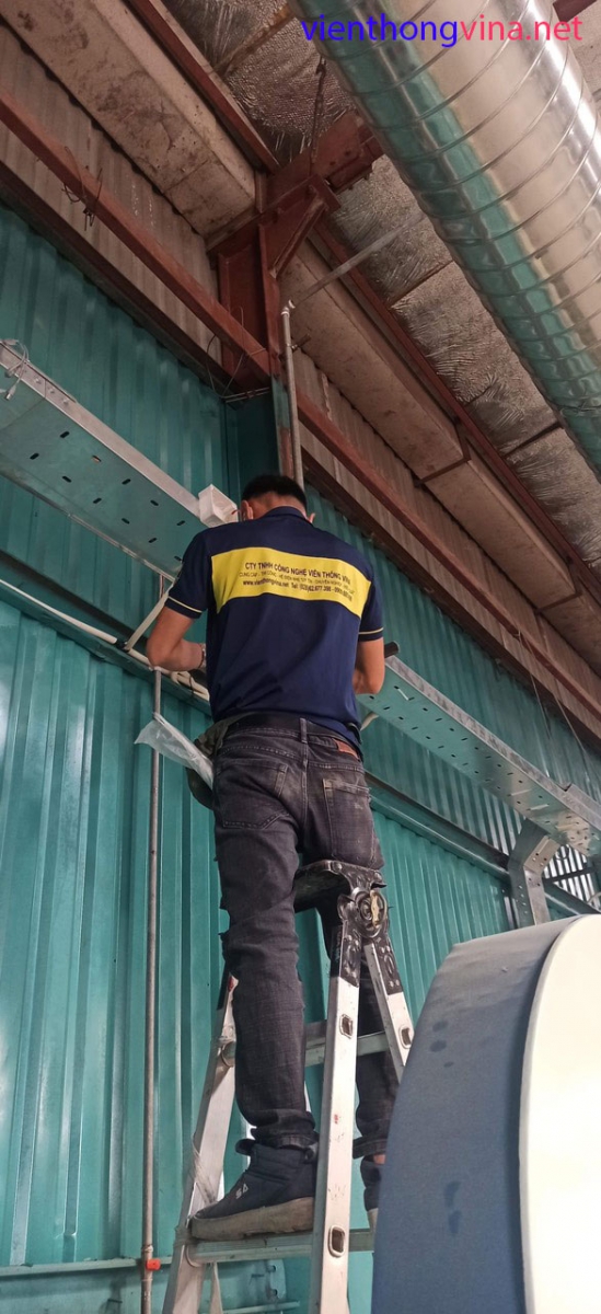 Lắp đặt hệ thống camera Hikvision cho nhà xưởng sản xuất nội thất tại Bình Dương