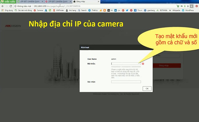 Hướng dẫn cài đặt camera IP WiFi Hikvision bằng máy tính