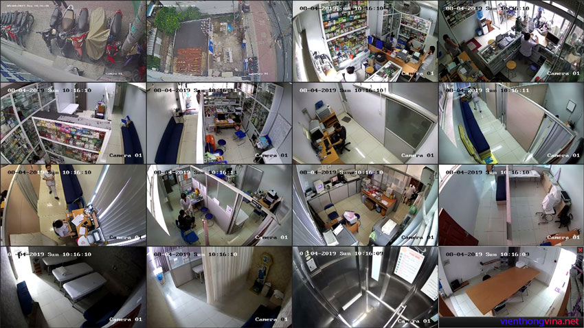 Lắp đặt hệ thống camera quan sát, mạng lan, wifi cho bệnh viện tại Tp.Hồ Chí Minh