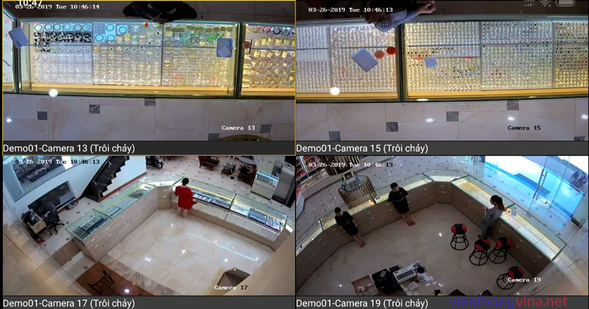 LẮP ĐẶT HỆ THỐNG CAMERA TẠI TIỆM VÀNG