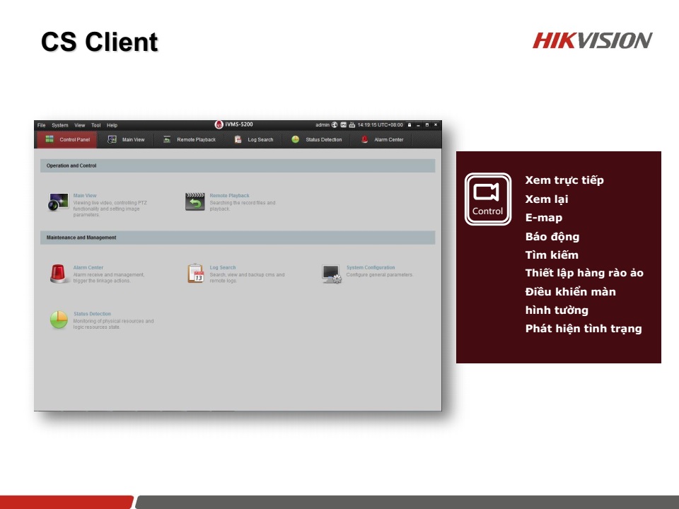 Giải pháp an ninh chuỗi cửa hàng từ HIKVISION Giải pháp an ninh chuỗi cửa hàng từ HIKVISION