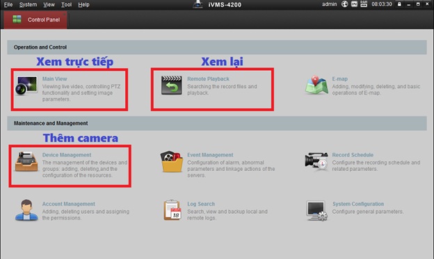HƯỚNG DẪN CÀI PHẦN MỀM IVMS 4200 TRÊN&nbsp;MÁY TÍNH