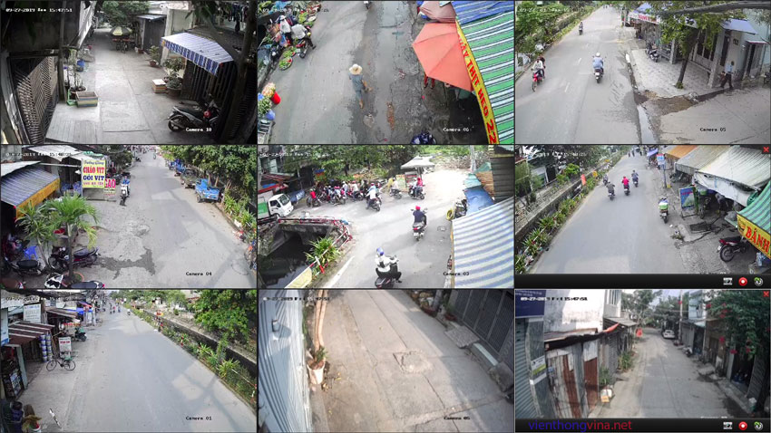 Lắp đặt camera quan sát tại khu phố