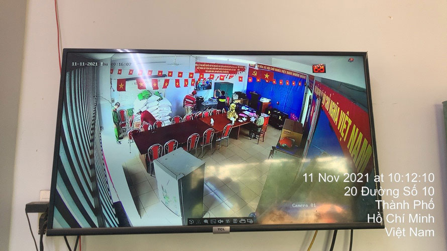 Lắp đặt hệ thống camera cho văn phòng khu phố