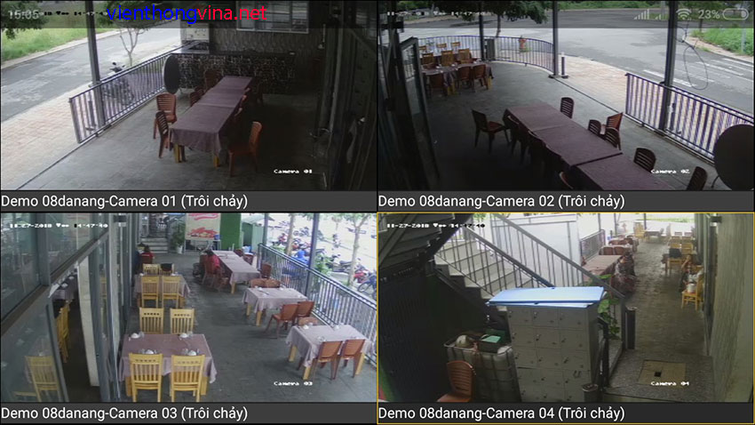 LẮP ĐẶT CAMERA TẠI NHÀ HÀNG