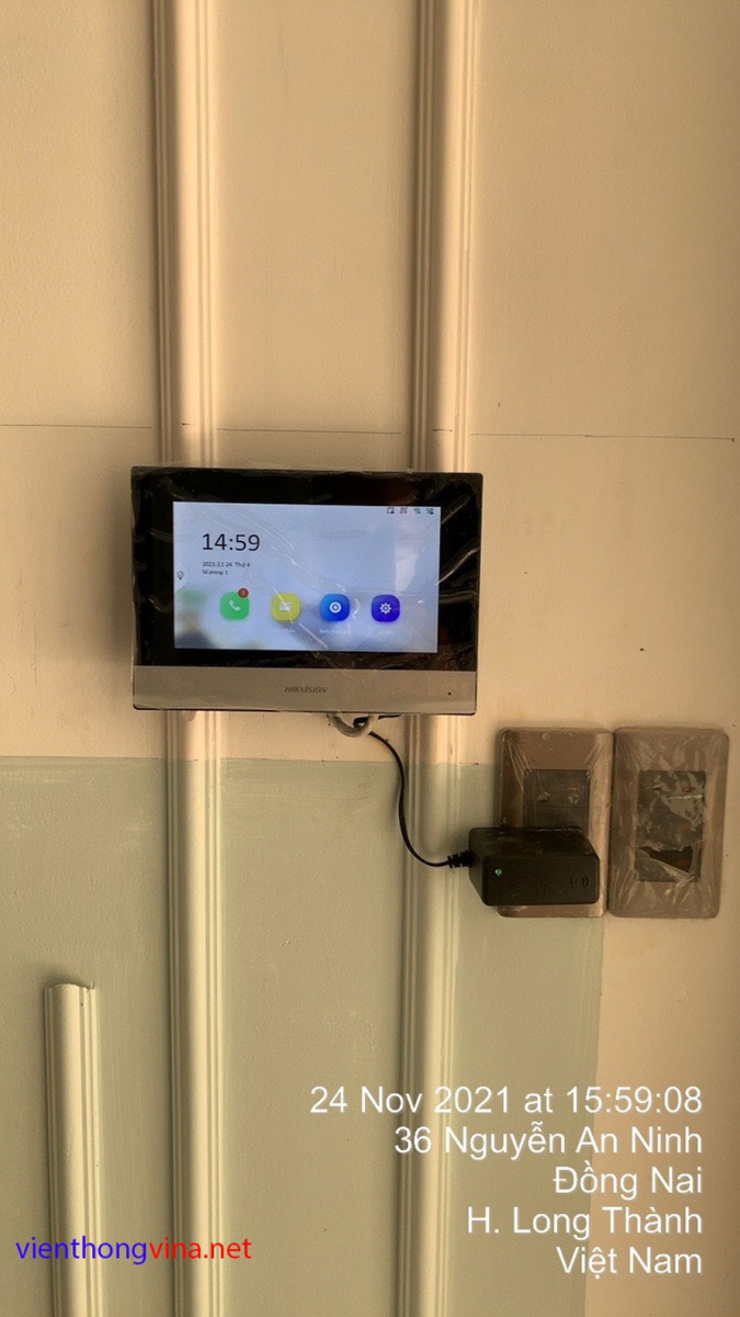 Lắp đặt chuông cửa có hình