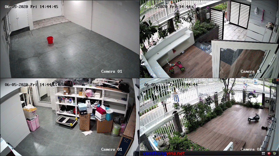 Lắp đặt hệ thống camera, báo trộm, mạng wifi cho biệt thự tại Quận 7, Tp.HCM