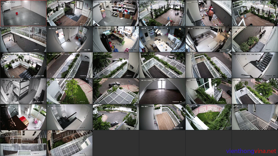 GIẢI PHÁP LẮP ĐẶT HỆ THỐNG CAMERA CHO BIỆT THỰ, NHÀ Ở.