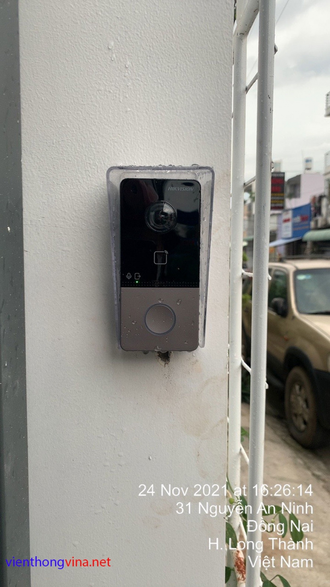 Lắp đặt chuông cửa có hình