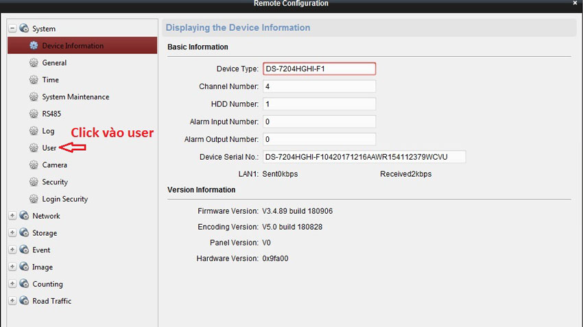 Hướng dẫn đổi mật khẩu đầu ghi camera hikvision trên máy tính
