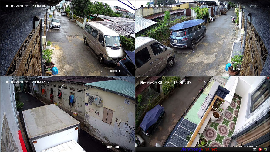 Lắp đặt camera cho biệt thự tại Gò Vấp, Tp.HCM