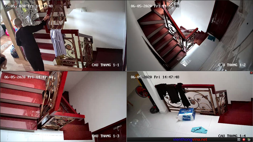 Lắp đặt camera cho biệt thự tại Gò Vấp, Tp.HCM