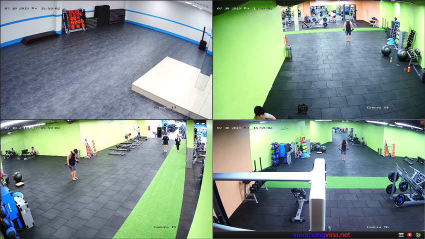 LẮP ĐẶT HỆ THỐNG CAMERA, MẠNG VĂN PHÒNG, MẠNG WIFI TỐC ĐỘ CAO CHO PHÒNG TẬP GYM