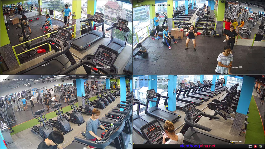 LẮP ĐẶT HỆ THỐNG CAMERA, MẠNG VĂN PHÒNG, MẠNG WIFI TỐC ĐỘ CAO CHO PHÒNG TẬP GYM