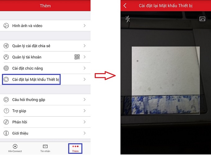 Công cụ Reset mật khẩu đầu ghi HIKVISION