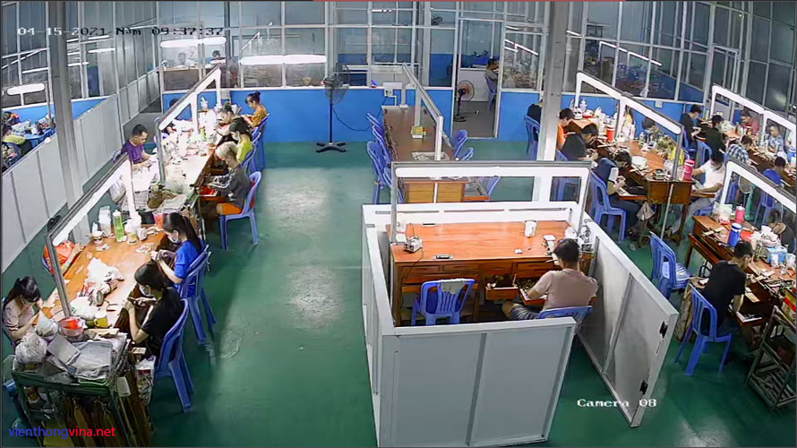 Lắp đặt hệ thống camera quan sát&nbsp;Hikvision cho CÔNG TY TNHH IZAR JEWELRY