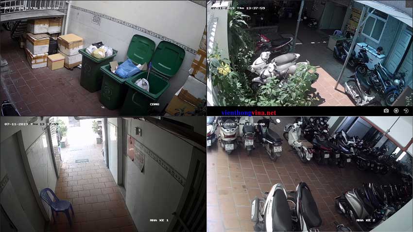 Lắp đặt hệ thống camera quan sát cho chung cư