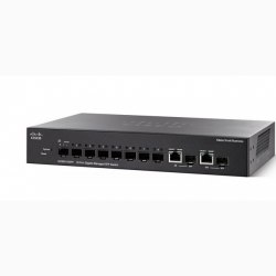 10-Port Gigabit Managed SFP Switch CISCO SG350-10SFPEU-K9-EU