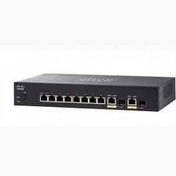 10-Port Gigabit PoE Managed Switch CISCO SG350-10P-K9-EU
