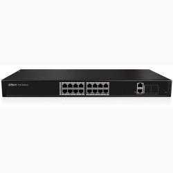 16 port 10/100Mbps PoE Switch DAHUA PFS4018-16P-250