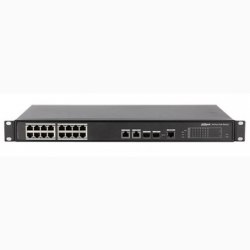 16 port 10/100Mbps PoE Switch DAHUA PFS4218-16ET-190
