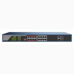 16-port 10/100Mbps PoE Switch HDPARAGON HDS-SW1016POE/M