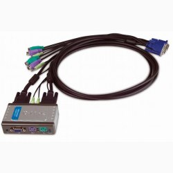 2 Port PS/2 KVM Switch D-Link KVM-121