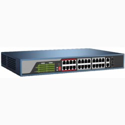 24-port 10/100Mbps PoE Switch HDPARAGON HDS-SW1024POE/M