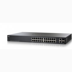 24-port 10/100 Full-PoE Smart Switch CISCO SF200-24FP-EU