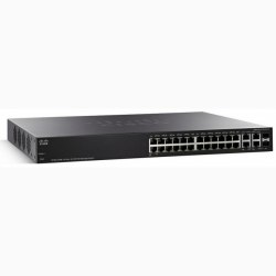 24-port 10/100 PoE Managed Switch Cisco SF300-24MP