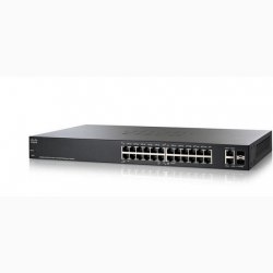 24-port 10/100 PoE+ Smart Switch CISCO SF250-24P-K9-EU