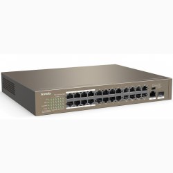 24-port 10/100Mbps +1 GE/SFP Slot PoE Switch TENDA TEF1126P