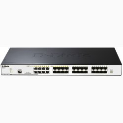24-Port Gigabit SFP L2 Stackable Managed Switch D-Link DGS-3120-24SC/EEI