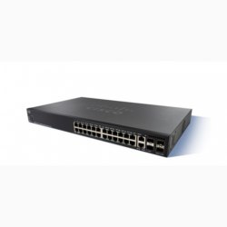 24-Port Gigabit Stackable Managed Switch CISCO SG350X-24-K9 