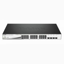 24-Port PoE Gigabit Smart Switch + 4 Slot SFP D-Link DGS-1210-28P