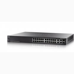 28-Port Gigabit PoE Managed Switch CISCO SG350-28P-K9-EU