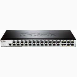 28-Port Layer 2 Fast Ethernet SFP Switch D-Link DES-3200-28F
