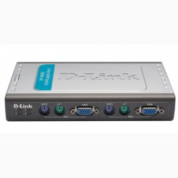 4 Port PS/2 KVM Switch D-Link DKVM-4K