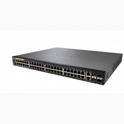48-port 10/100 PoE Managed Switch CISCO SF350-48P-K9-EU