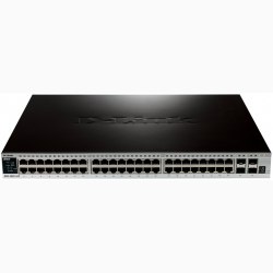 48-Port 10/100/1000Mbps L3 Stackable Managed Switch D-Link DGS-3620-52P/ESI